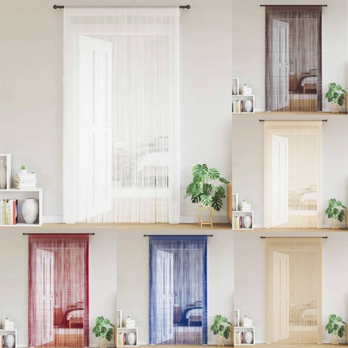 2er set fadenvorhang - set,