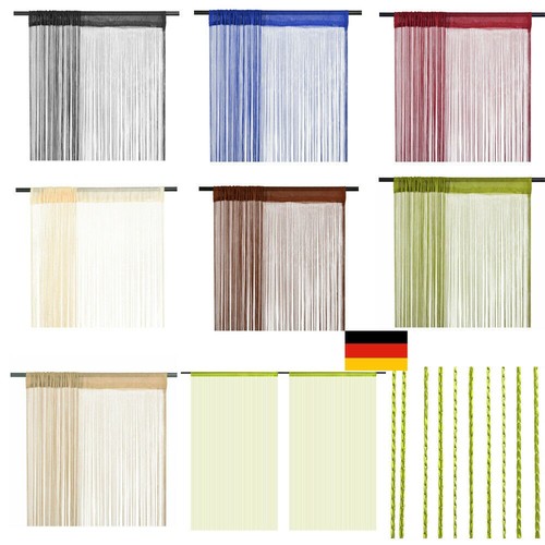 Fadenvorhang 2er pack vorhang - fadenvorhang,